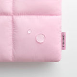 Puffy Tablet Sleeve 7-8 Inch Compatible For Ipad Mini 7 2024 A17 Pro, Mini 6 2021 A15, Quilted Puffer Tablet Carrying Case For Women Men, Barbie Pink