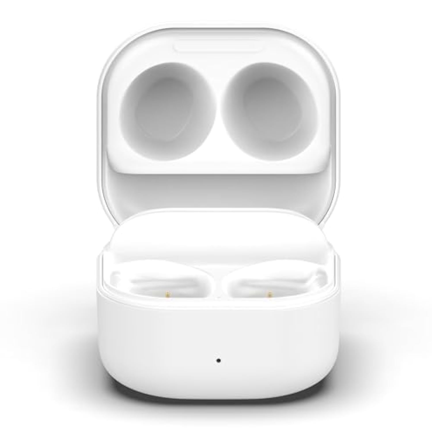 Charging Case Compatible For Samsung Galaxy Buds Fan Edition(Fe) Sm-R400, Charger Cradle Station Box With Type-C Usb Cable For Samsung Galaxy Buds Fe Earbuds (White)
