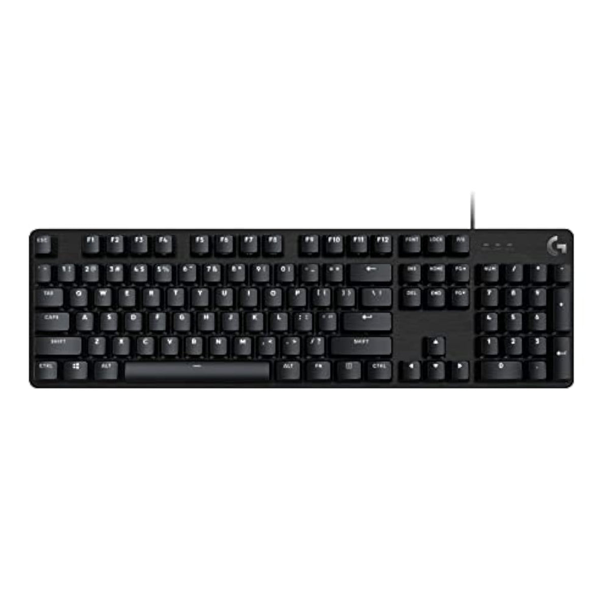 413 Se Full-Size Mechanical Gaming Keyboard - Backlit Keyboard With Tactile Mechanical Switches, Anti-Ghosting, Compatible With Windows, Macos - Black Aluminum