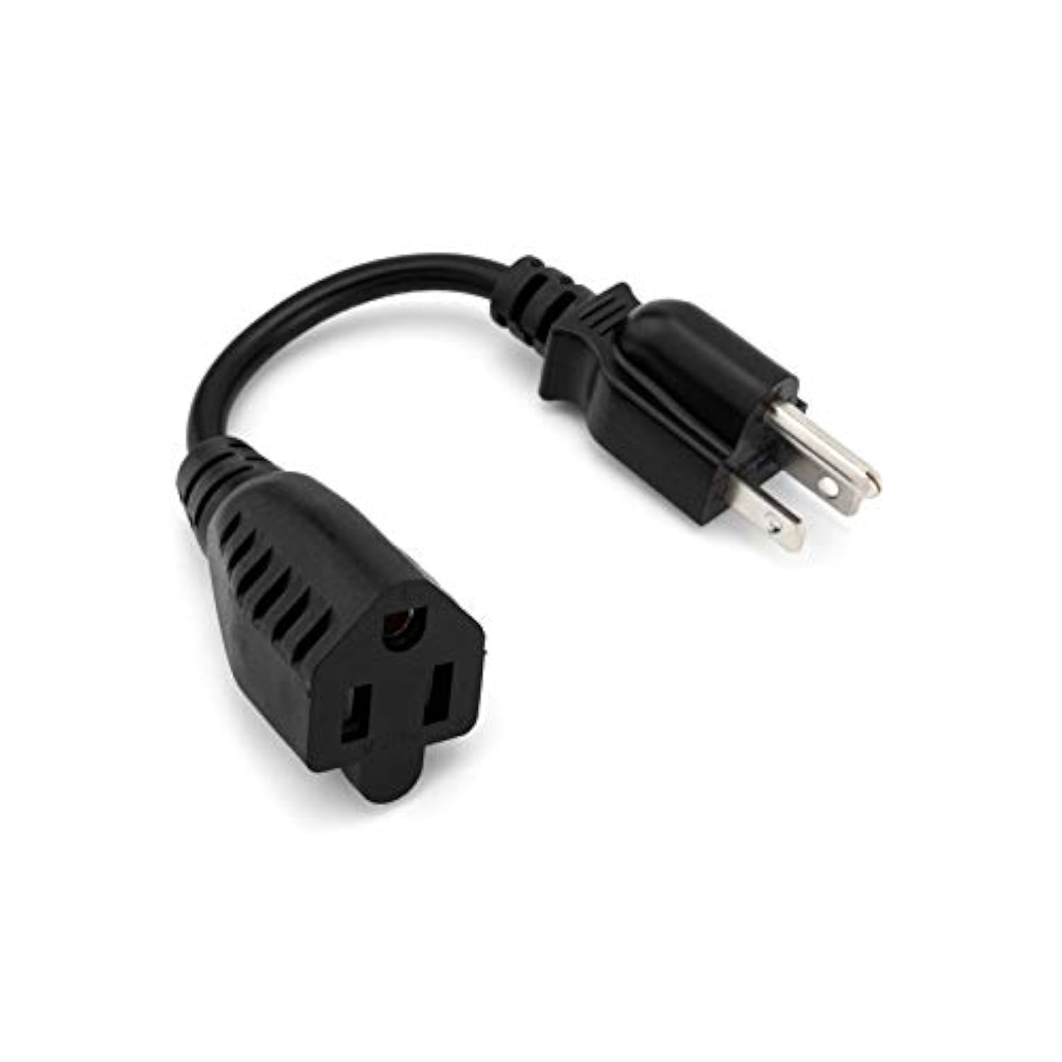 Sewell 6-Inch Power Extension Cable, 5-Pack, Outlet Saver, 18 AWG