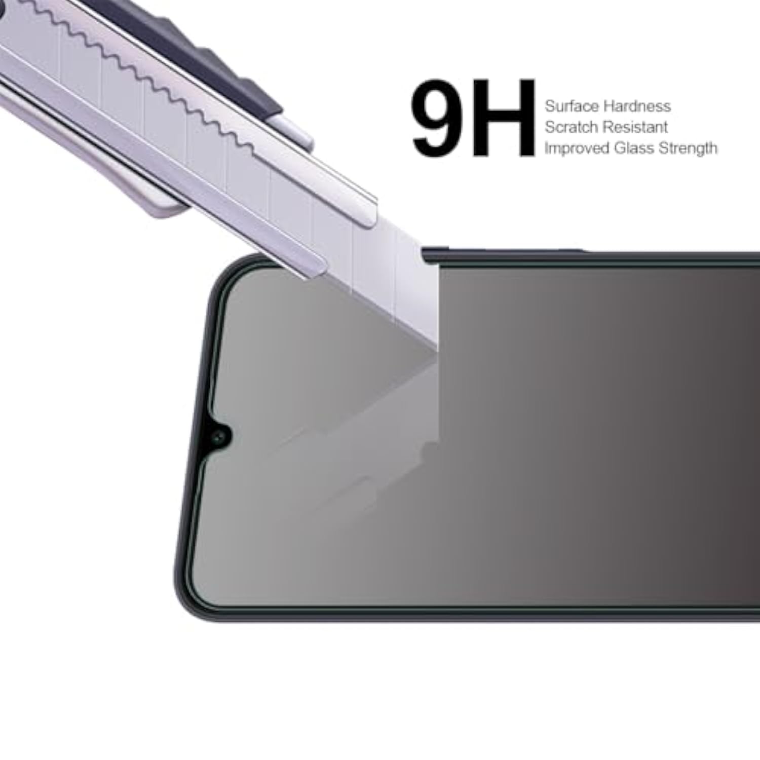 (3 Pack) Designed For Samsung Galaxy A25 5G Tempered Glass Screen Protector, Anti Scratch, Bubble Free