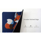 Fox Large Mouse Pad Funny Cute 12X10 Inches Table Mat For Gaming Office What The Fox