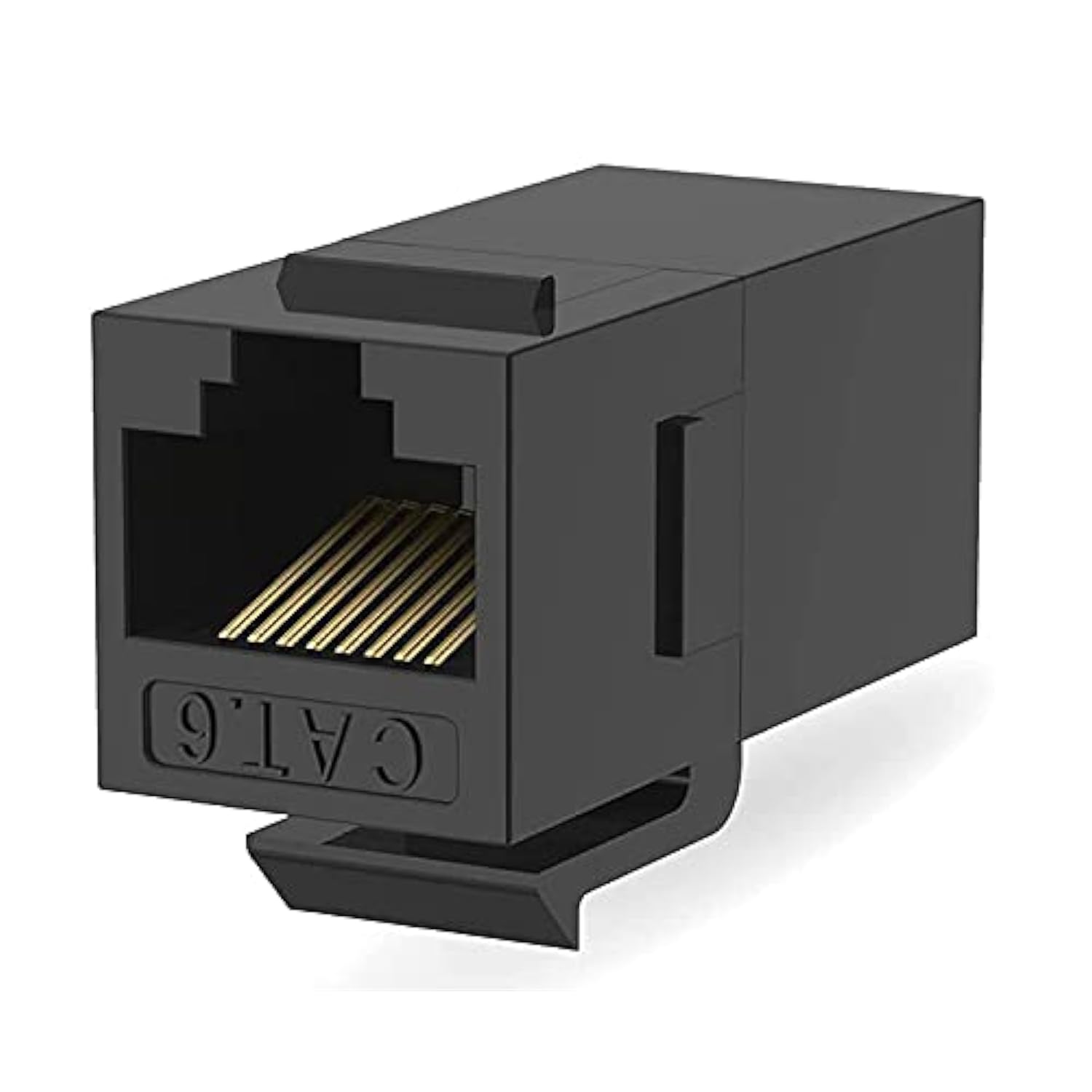 Cat6 Keystone Coupler Rj45 Ethernet Jack Insert 10 Pack Coupler Female To Fema