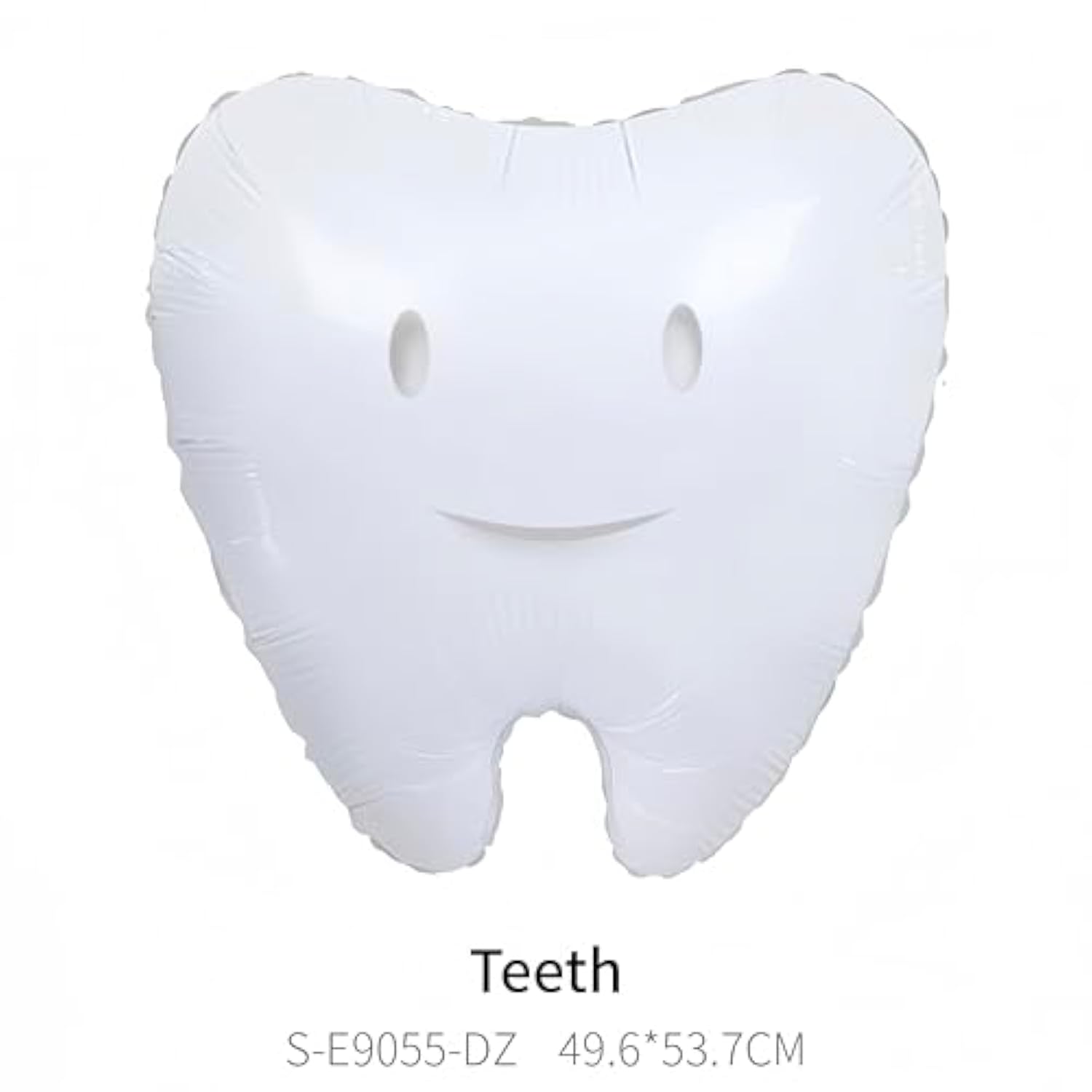 4Pcs White Tooth Balloons/Dentist Dental Graduation Party Decor/Temporary Tooth Teeth Theme Supplies/Tooth Clinic Dental School Balloons For Registered Dental Hygienist Graduation