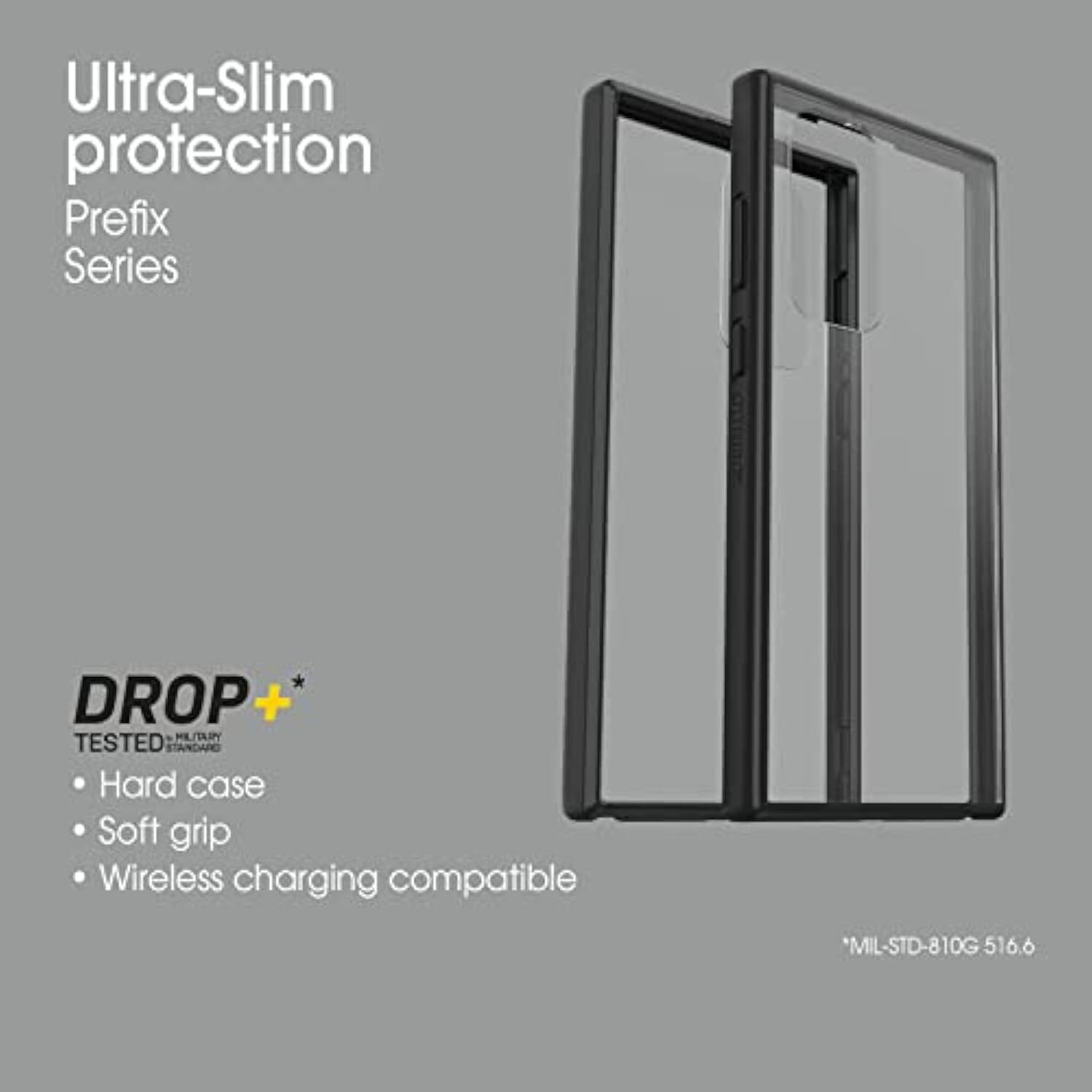 OtterBox Galaxy S22 Ultra Prefix Series Case - Pacific Reef, Ultra-Thin, Pocket-Friendly, Raised Edges Protect Camera & Screen, Wireless Charging Compatible Blue