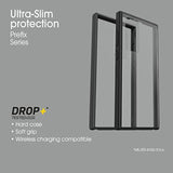 OtterBox Galaxy S22 Ultra Prefix Series Case - Pacific Reef, Ultra-Thin, Pocket-Friendly, Raised Edges Protect Camera & Screen, Wireless Charging Compatible Blue