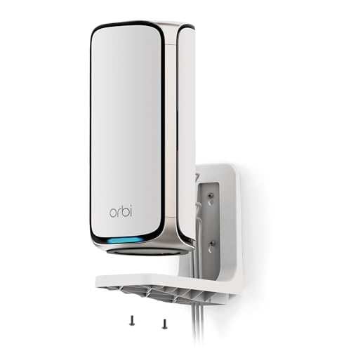 Wifi 7 Wall Mount Kit (Rbewm-10000S) Compatible With Orbi & Nighthawk Wifi 7 Systems, White