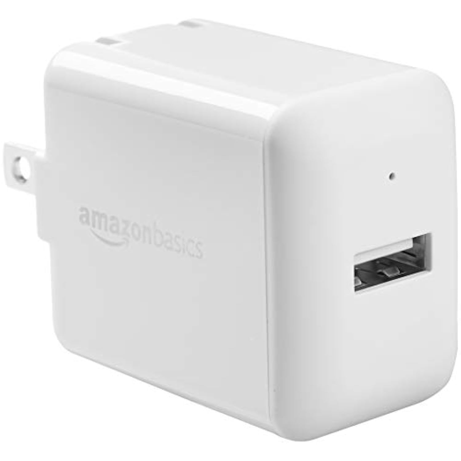12W One-Port Usb-A Wall Charger (2.4A) For Phones (Iphone 15/14/13/12/11/X, Samsung, And More), Non-Pps, White
