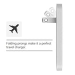 Type C Flat Wall Charger, Ultra Slim (Multi-Port Power Adapter) For Iphone 12/13/14/15 Iphone 16 Pro/Max And Samsung Galaxy Models, 20W Fast Charging Outlet Plug - 2 Pack (Dual Usb-C Usb-A)