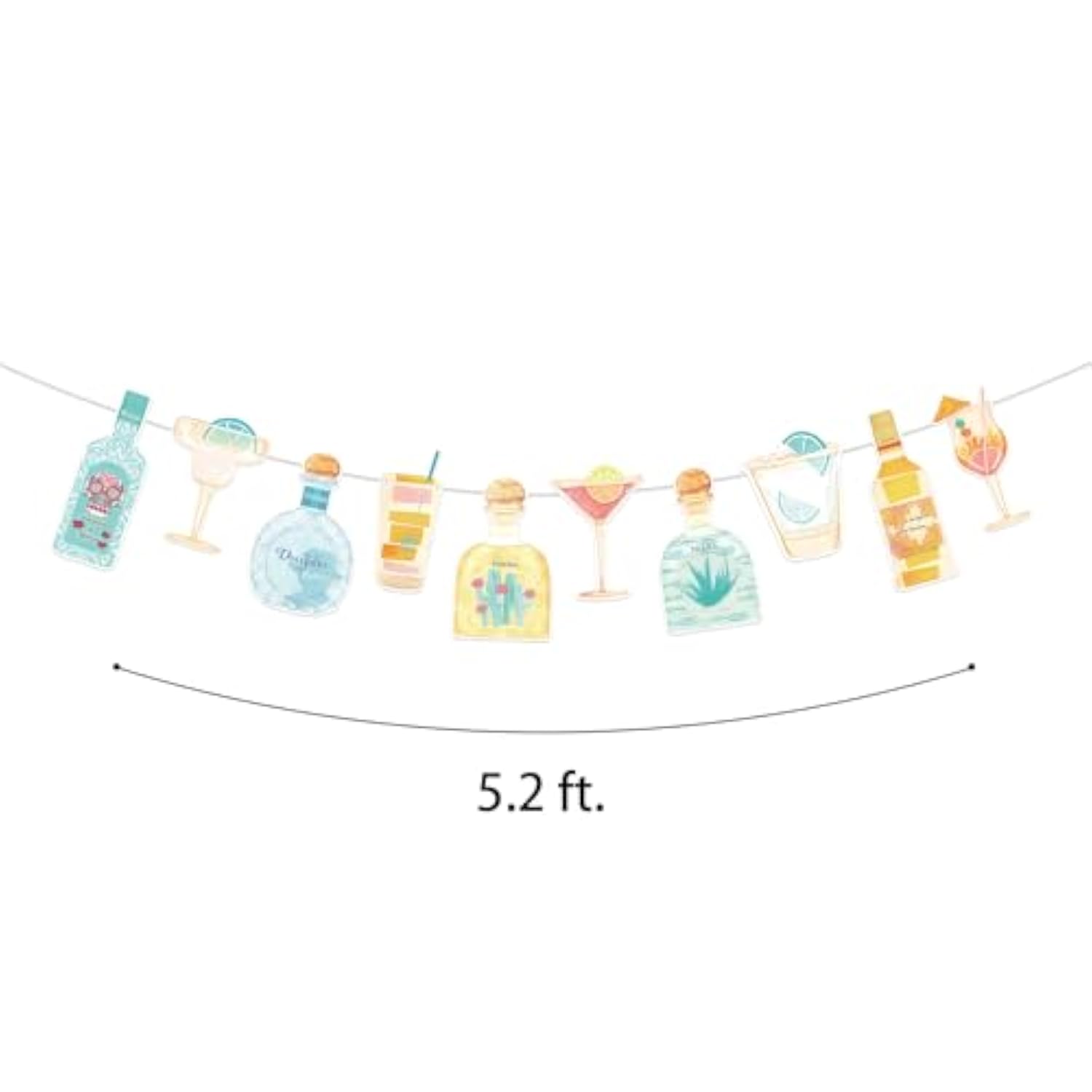 Pre-Strung Margarita Birthday Party Decorations Margs And Matrimony Bachelorette Party Tequila Bar Banner, 21St Bday Mexican Final Fiesta Photo Booth Backdrop