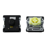 Ks-33 Low Profile Banana Keyboard Switches, Tactile 65Gf 3 Pin Rgb Led Factory Pre-Lubed For Mx Mechanical Keyboard (35Pcs)