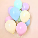 110pcs 12" Pastel Macaron Balloons — Latex Party Decoration Set