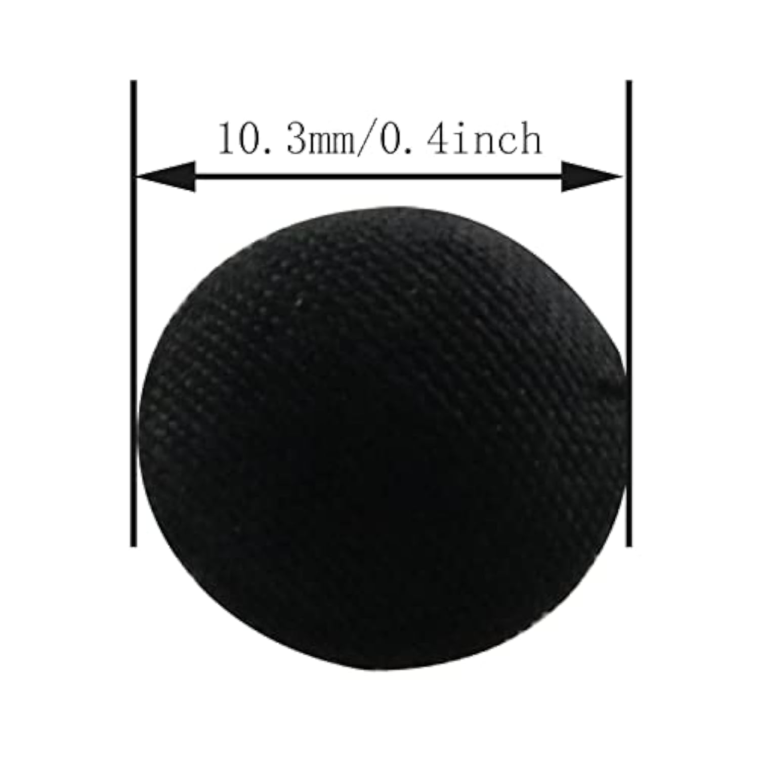 50Pcs Tuxedo Buttons Metal Shank Buttons 10Mm For Prom Dresses, Weddin