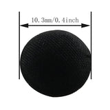 50Pcs Tuxedo Buttons Metal Shank Buttons 10Mm For Prom Dresses, Weddin