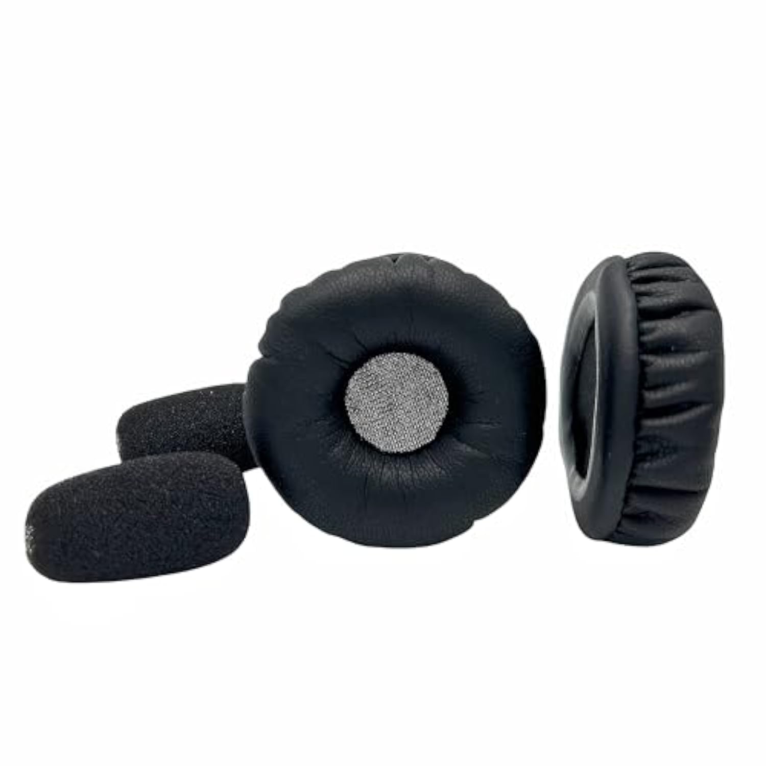 B250-Xt/B250-Xts Replacement Ear Pads - Protein Leather - Compatible With Vxi Blueparrott B250-Xt/B250-Xts, Telex Airman750, Airman760