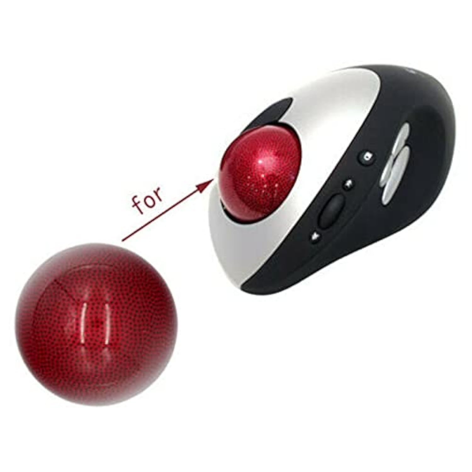 Trackball Mouse Replacement For Logitech Cordless Optical Trackman T-Rb22 Mous