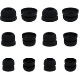 Double Flange Eartips Compatible With Soundcore P20I P30I P40I Earbuds, 6 Pairs S/M/L Sizes Soft Ear Tips Earbuds Tips, Compatible With Soundcore P20I P30I P40I 6 Pairs Black
