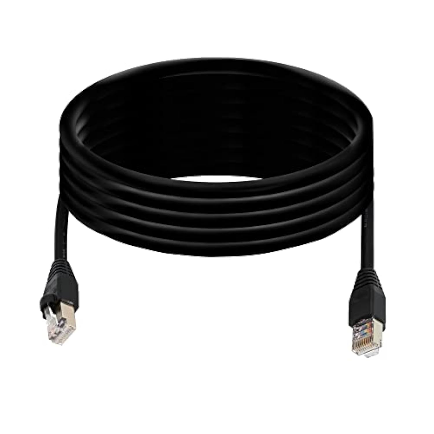 Rj50 10P10C Cat 5E 26Awg Cable Male To Male Modular Crystal Plug With Shieldin