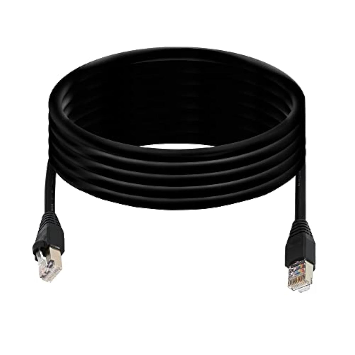 Rj50 10P10C Cat 5E 26Awg Cable Male To Male Modular Crystal Plug With Shieldin