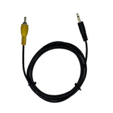 3.5Mm To Rca Cable, 6Ft Gold Plated 3.5Mm 1/8 Inch Mono Ts Male Plug To Rca Male Audio Video Cable