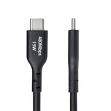 StarTech.com 10ft (3m) USB-A to USB-C Charging Cable, Charge & Sync, 3A, USB 2.0, TPE Jacket, Black USB Charging Cord