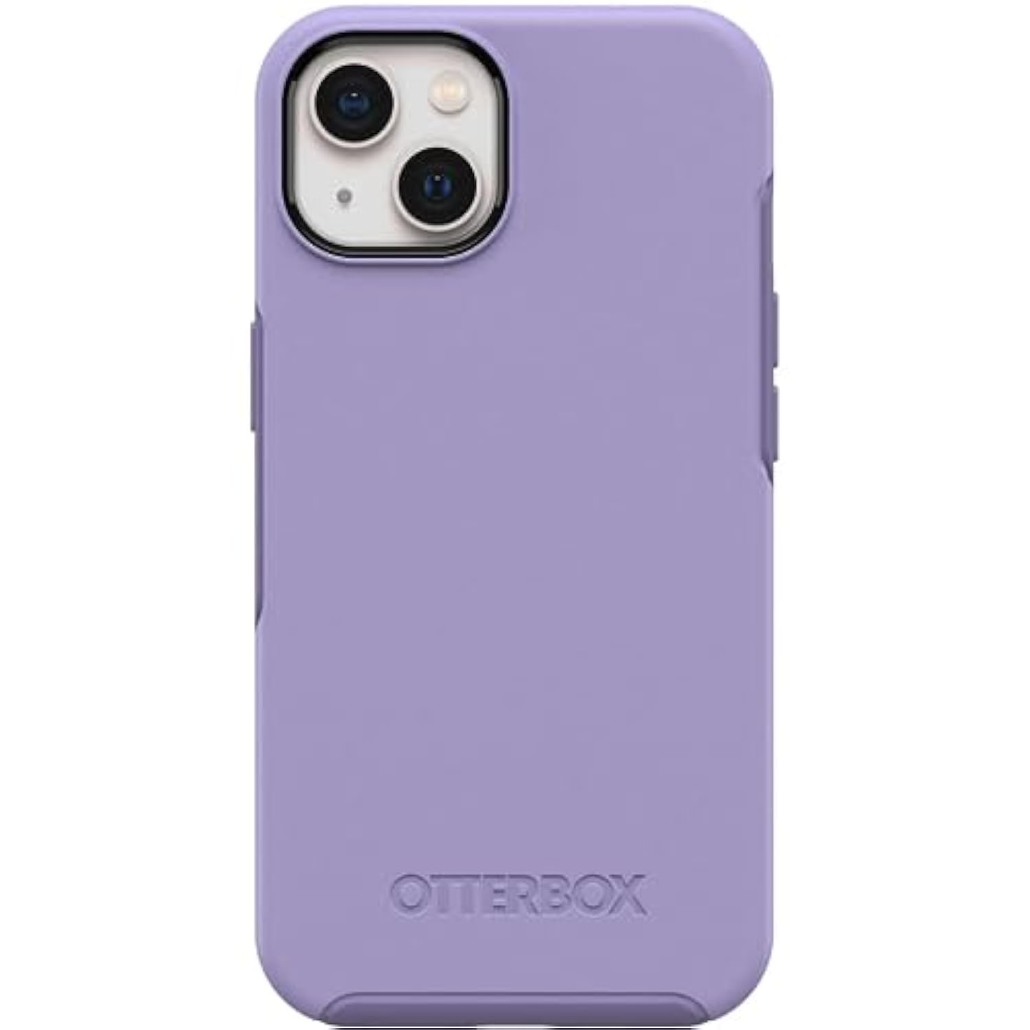 OtterBox Symmetry Series Case for iPhone 13 (Only) - with Cleaning Cloth - Non Retail Packaging - Reset Purple