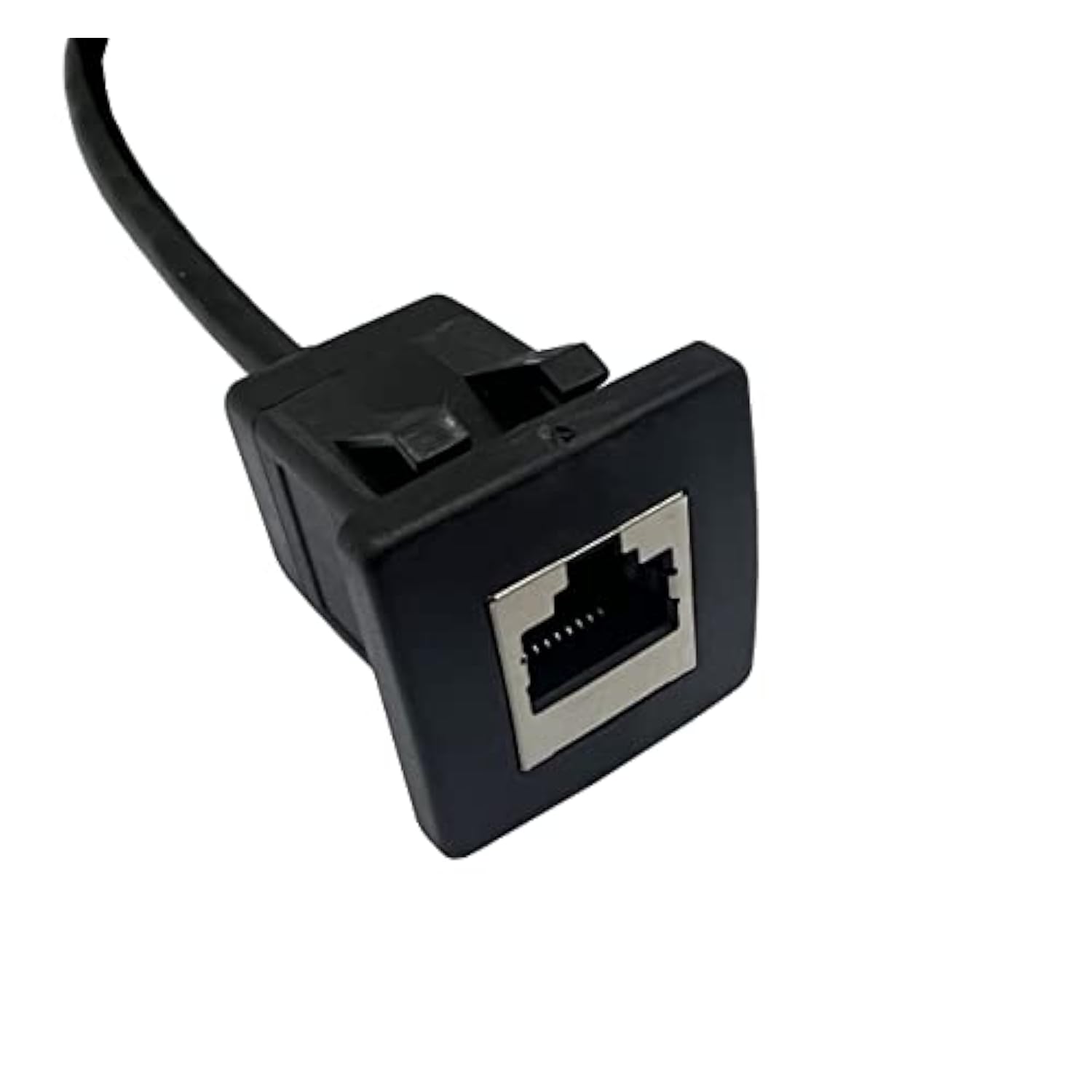 Cat5E Rj45 Square Flush Mount Cable, Rj45 Male To Female Shielded Ethernet Net