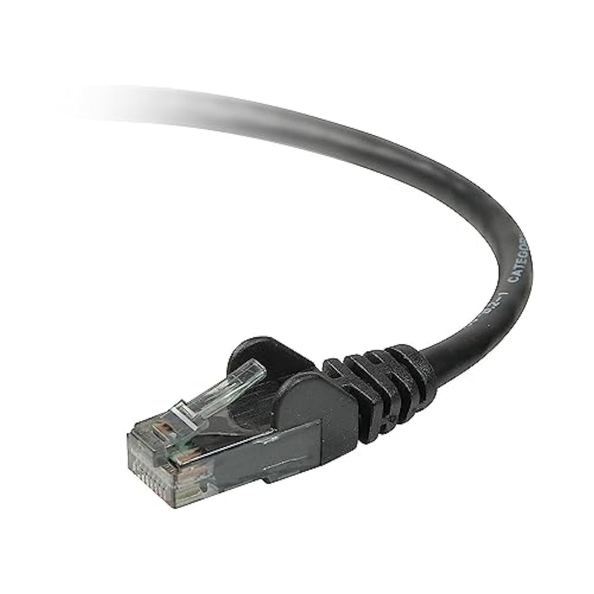 Belkin A3L980b50-BLK-S CABLE,CAT6,UTP,RJ45M/M,50',BLK,PATCH,SNAGLESS,Black