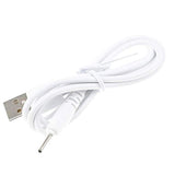 Dc 2.0Mm Jack Charger Port 100Cm Usb Charge Replacement Power Cable Compatible