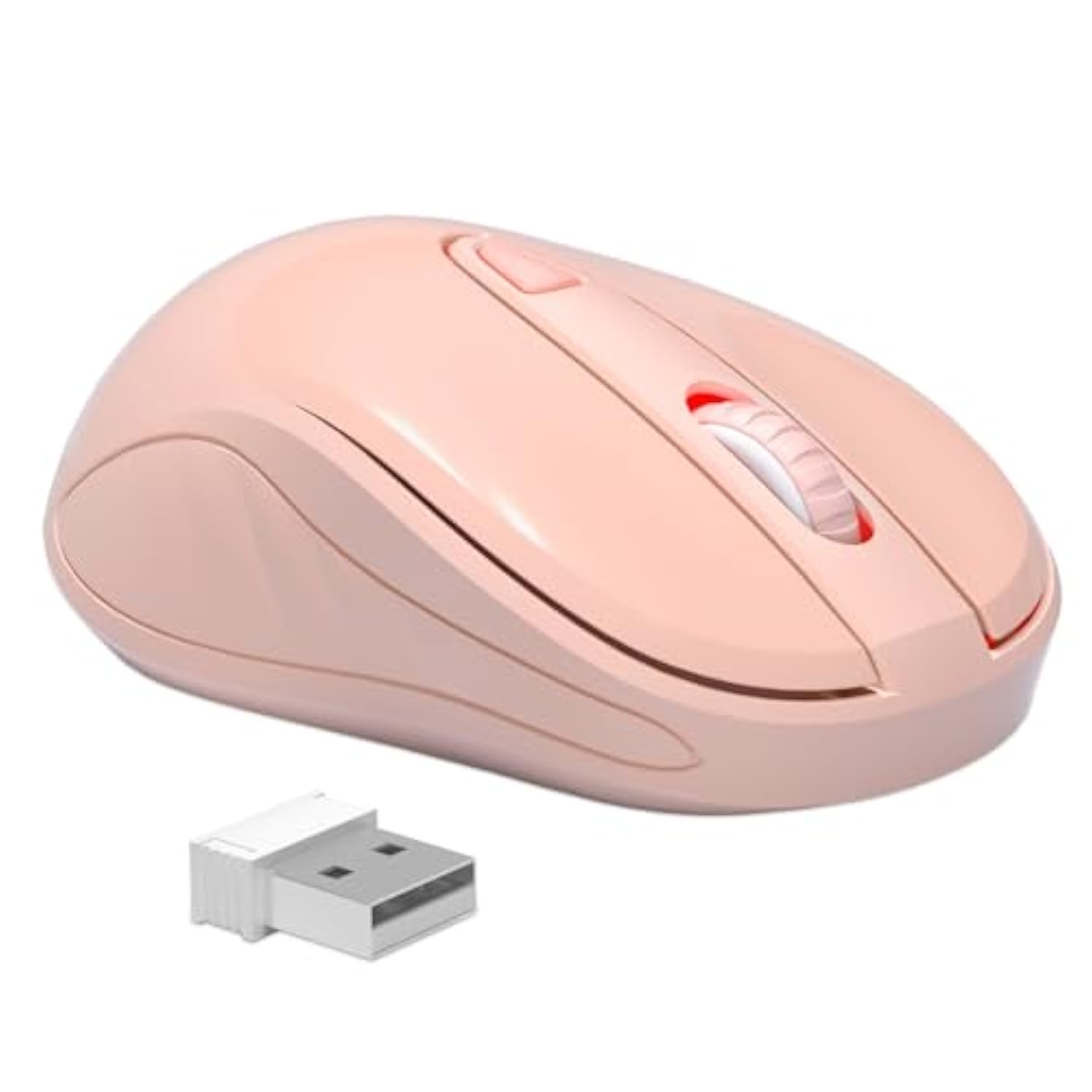 Wireless Mouse For Laptop Computer Mouse With Usb Receiver 2.4Ghz Optical Trac