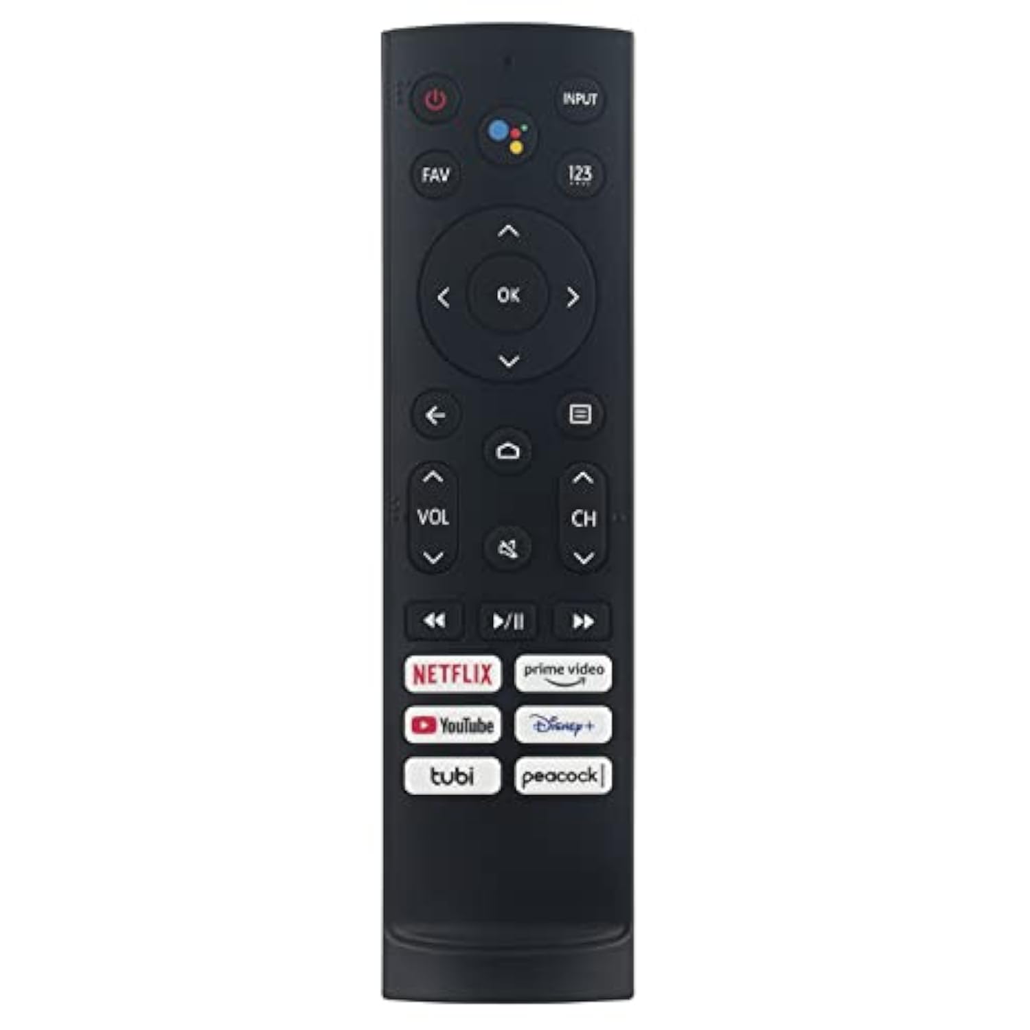 ERF3A90 Replaced Voice Remote fit for Hisense Android Smart TV 75U9DG 55U8G 65U8G 55U7G 65U7G 75U7G 55U78G 65U78G 75U78G 75A76K 55A76K