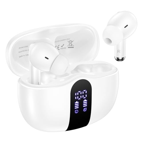 Earbuds Wireless Ear Buds for  Galaxy S26 Ultra Plus S26 A17 A16 5G S25 FE A15 A35 A26, Bluetooth 5.3 Headphones Bass Stereo in Ear