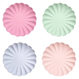 Meri Meri Compostable Party Plates, Pack of 8 Plates for Parties and Occasions, Single Use, Compostable/Disposable