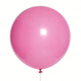 Pink Balloons Pink Birthday Decorations 10 Pack 36 Inch Round Gender Reveal Ballons For Birthday Wedding Anniversary Baby Shower Gender Reveal Party Decoration
