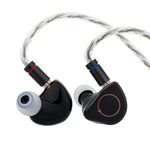 Simgot Supermix 4 1Dd+1Ba+1Planar+1Pzt Hybrid Drivers Earphones, Hifi In Ear Monitor Iem, Wired Gaming Earbuds With Ofc Silver-Plated Cable For Musician Audiophile