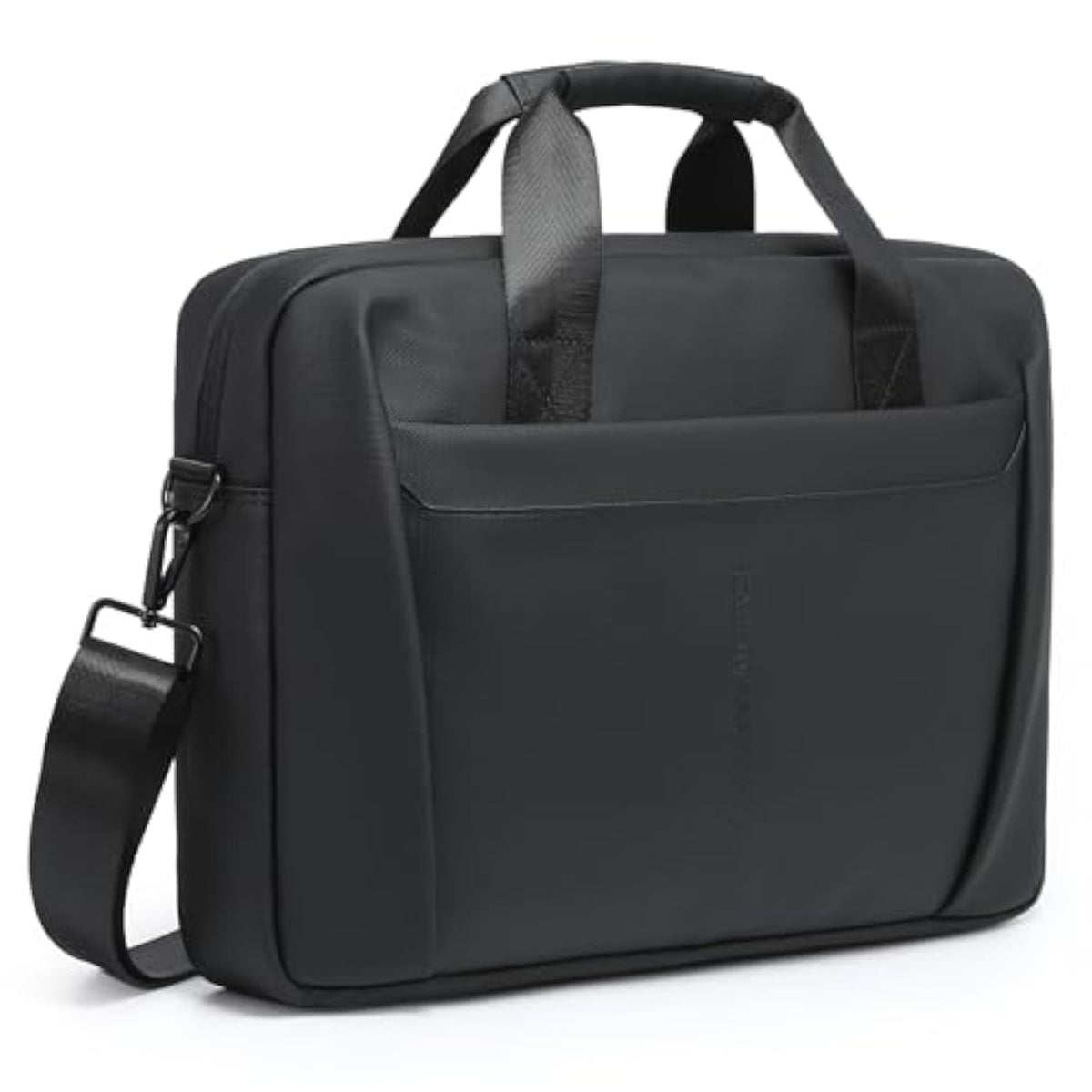 15-16 Inch Laptop Shoulder Bag Business Briefcase Water Resistant Computer Messenger Bags Compatible With Macbook Pro 16, Macbook Air 15 M4, Hp, Dell, Asus Notebook, Black