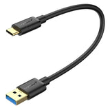 Android Auto Usb C Cable 1Ft, 10Gbps Short Usb A To Usb C 3.1 Gen 2 Data Trans