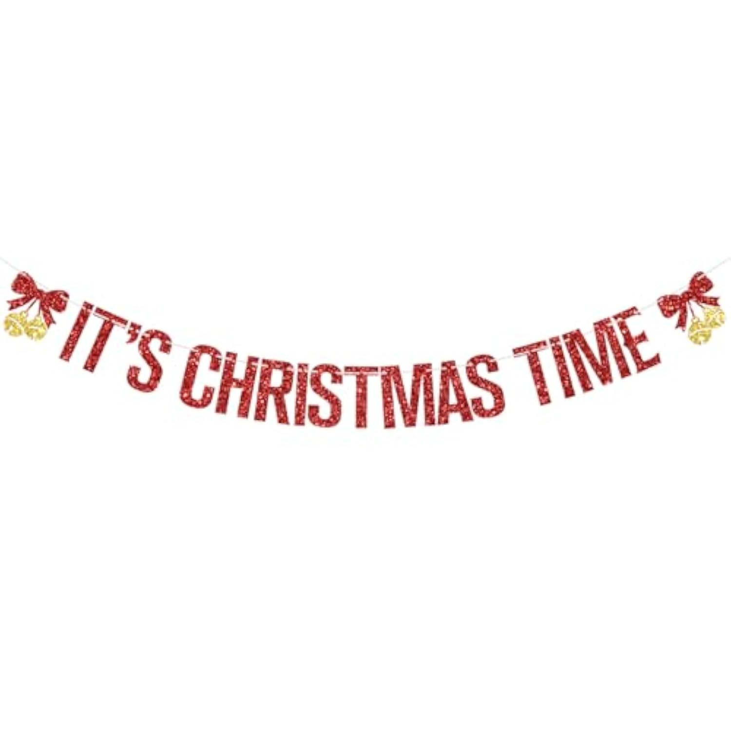 Christmas Time Banner Merry Christmas Happy New Year Party Decor