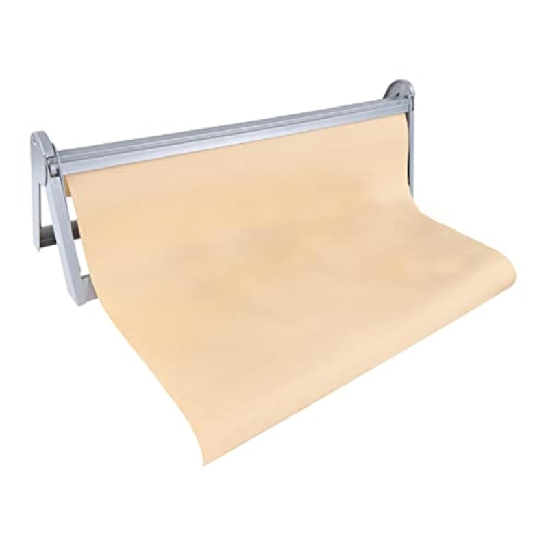 Butcher And Wrapping Paper Cutter Dispenser - 24In Craft Paper Roll Holder Stand And Cutter For Kitchen Storage