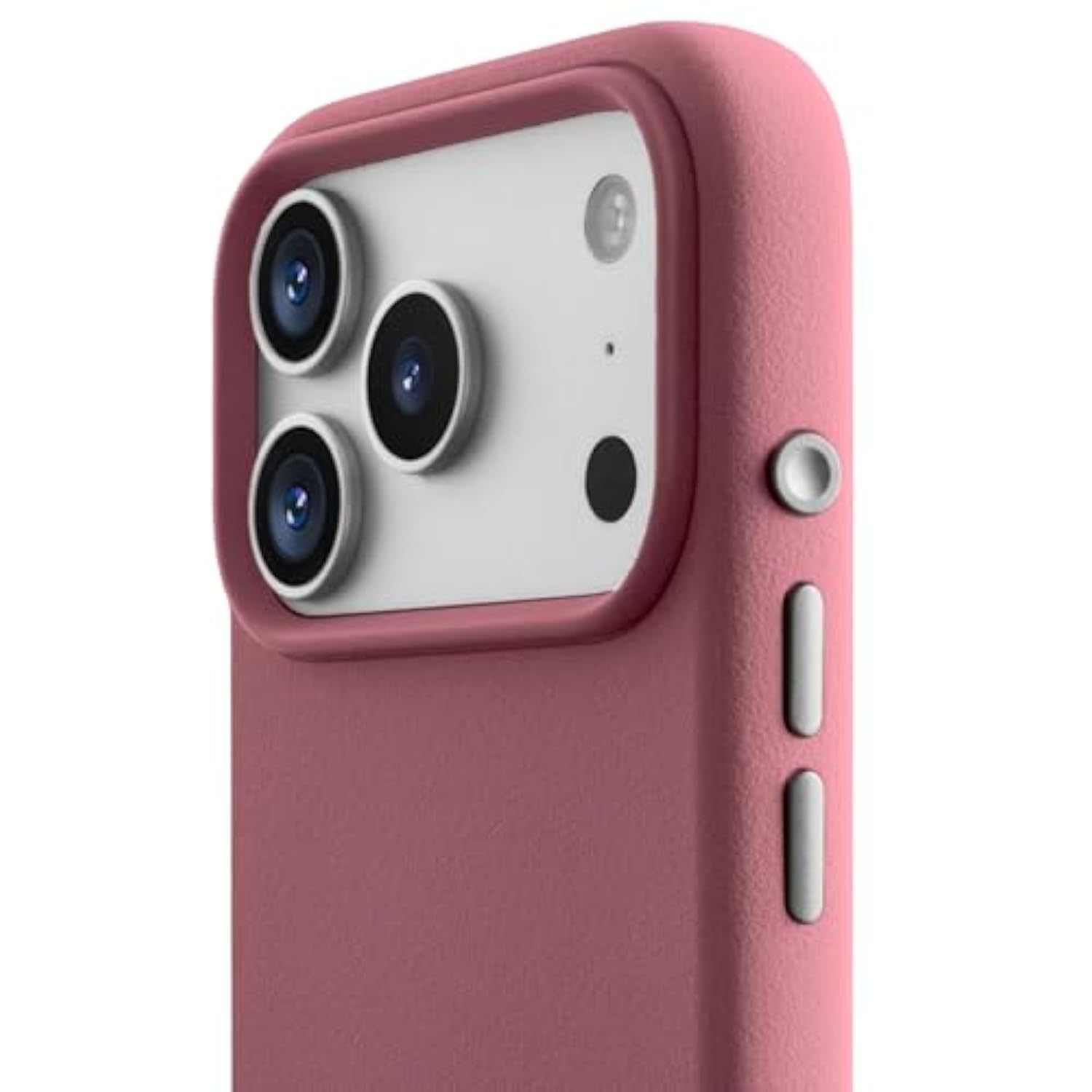 DuneX Series Slim Textured TPU Case for iPhone 17 Pro Max - MagSafe Compatible, Aluminum Buttons, Camera Control & Rounded Action Button, Minimalist Design