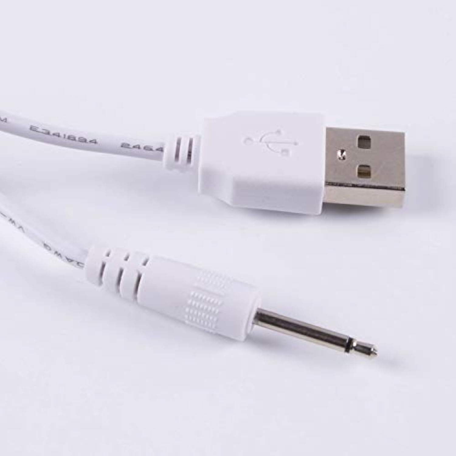 Usb To 2.5Mm Dc Barrel Jack Power Charge Cable With 2 Poles Adapter 18Mm For Electronic Device