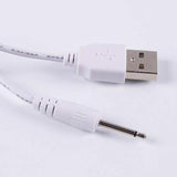 Usb To 2.5Mm Dc Barrel Jack Power Charge Cable With 2 Poles Adapter 18Mm For Electronic Device