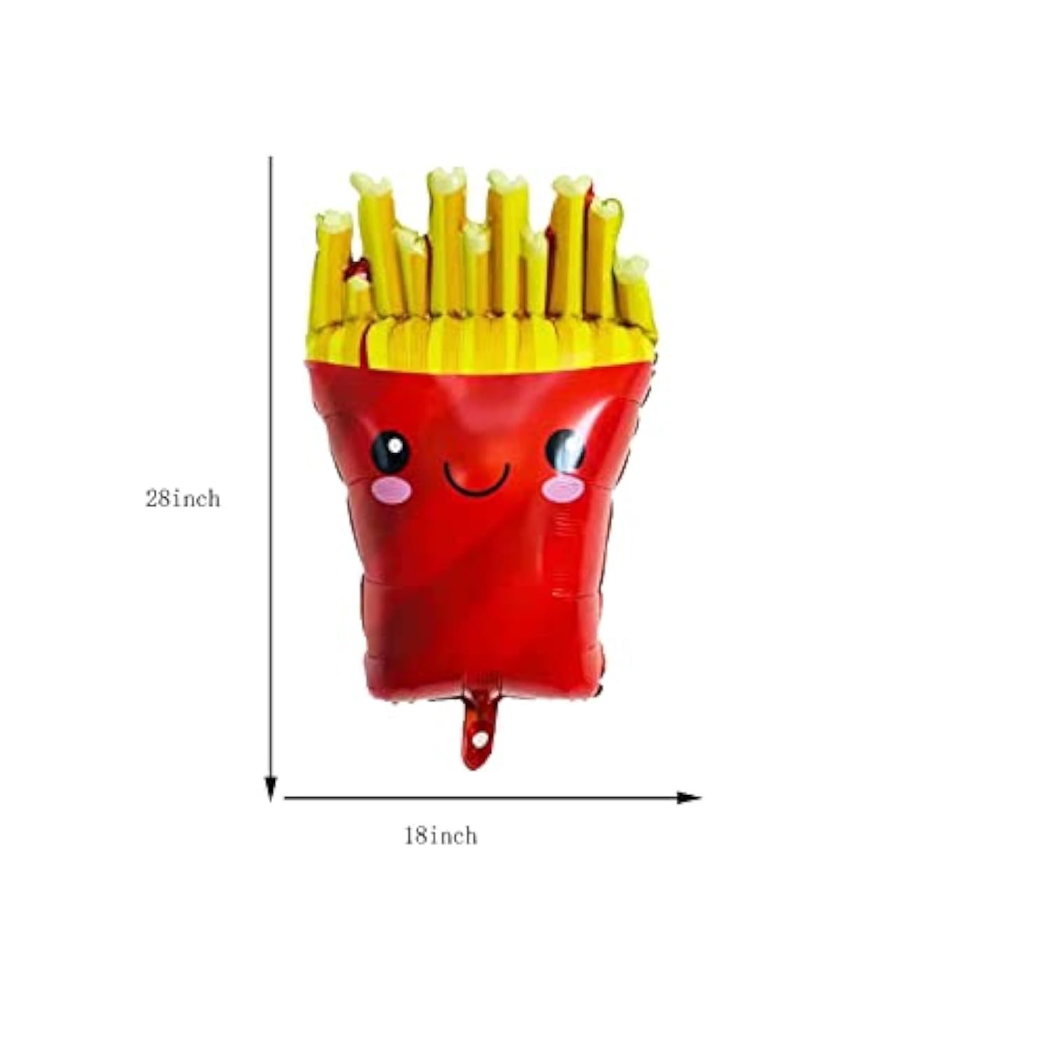 6Pcs Hamburger Hot Dog Ketchup Bottles Mustard Bottles Foil Mylar Balloons Food Balloons For Birthday Barbecue Picnic Cookout Fast Food Snacks Themed Party Decorations