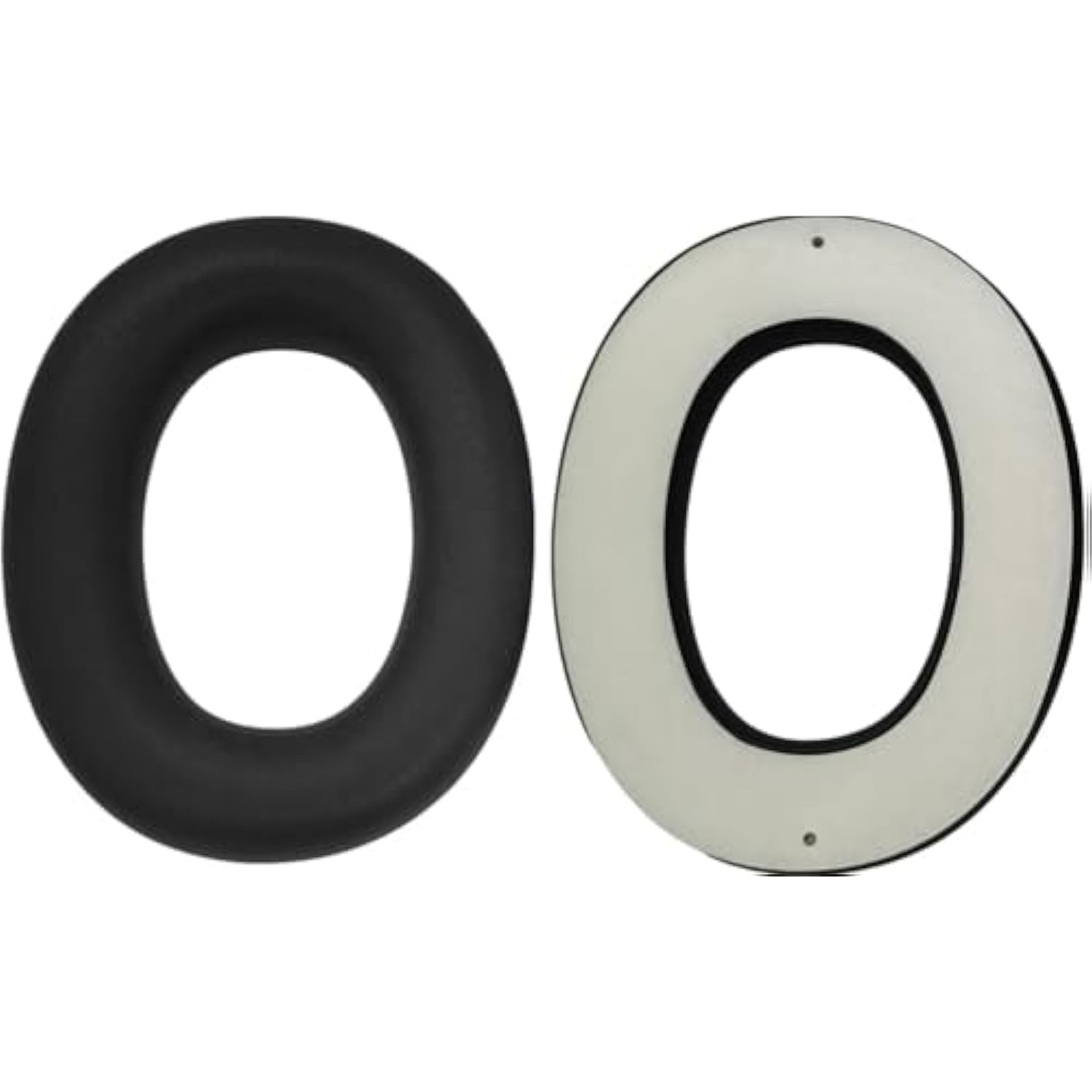 Replacement Part Gel Ear Pads Foam Cushions Kit Compatible With 3M Worktunes Connect, Hearing Protection Earmuffs Headphones (Model 90543, 90541, 101) – Black, 2 Pack