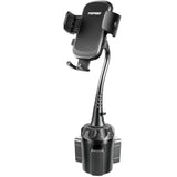 Cup Phone Holder For Car [Upgraded Adjustable Gooseneck & Firmly Stable] Car Phone Mount Cell Phone Automobile Cradles For Iphone 16 And All 4-7 Inches Smartphone(Black)