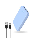S22 Portable Charger, Power Bank, 5000Mah External Battery Pack Compatible For Iphone 15 14 13 12 11 X Samsung S22 S21 Google Ipad Etc(Blue)