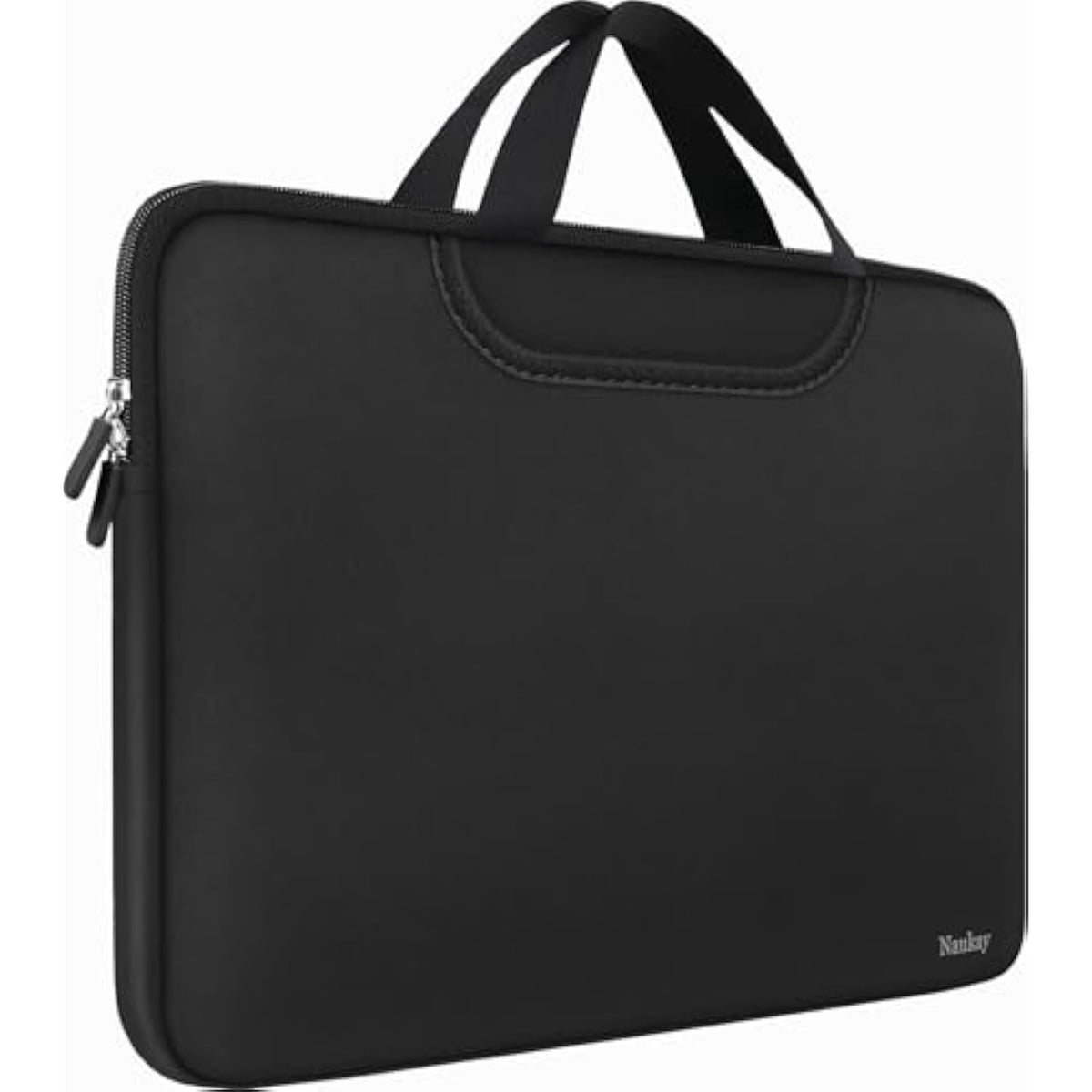 Laptop Sleeve Bag 15.6 Inch, Durable Traveling Briefcase Handle Bag & With Extra Pockets, Computer Protective Case Compatible For 15 15.6 Inch Hp, Dell, Acer, Asus, Black