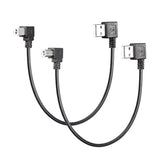 90 Degree Usb A To B Cable Printer Cable, 1Ft Left Angle Usb 2.0 Type A Male T