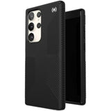 Speck Presidio 2 Grip Samsung Galaxy S23 Ultra Case - Drop & Camera Protection, Soft-Touch Secure Grip, Wireless Charging Compatible, Shock Absorbant, Galaxy S23 Ultra Case - Black