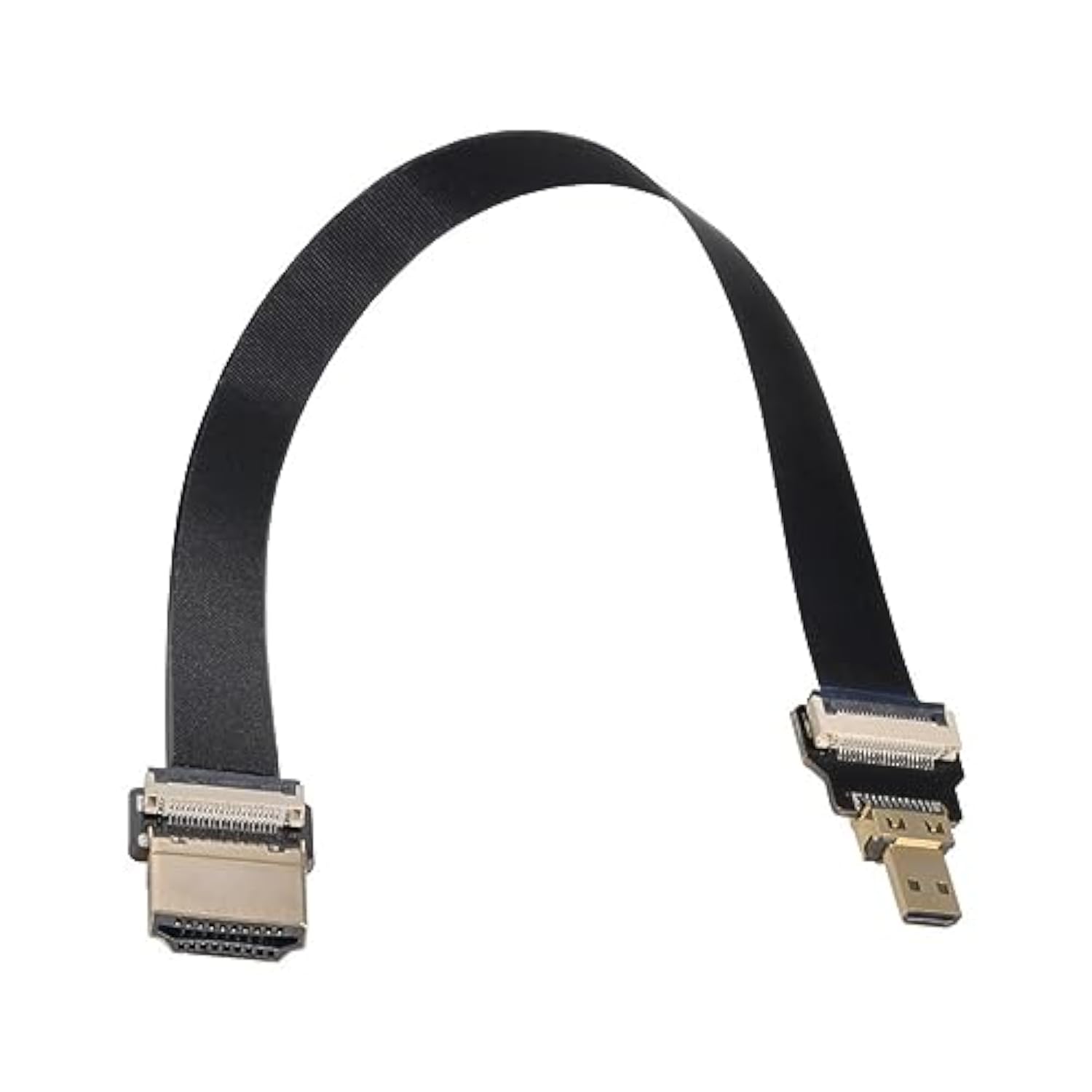 Cyfpv Micro Hdmi To Hdmi Male Extension Fpc Flat Cable 1080P For Fpv Hdtv Mult